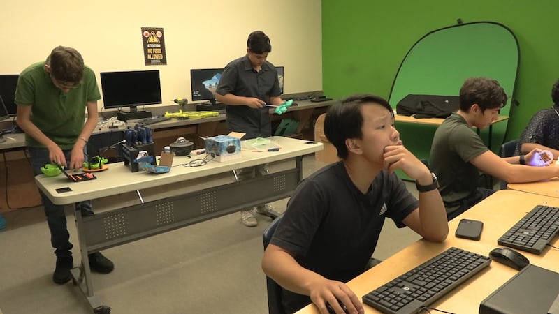 Robotics program re-imagined at Langford school to adapt toys of children with disabilities