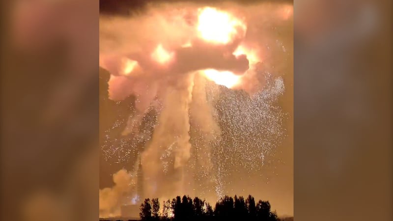 Blue Origin investigates rocket explosion as public is warned about possible wreckage washing ashore