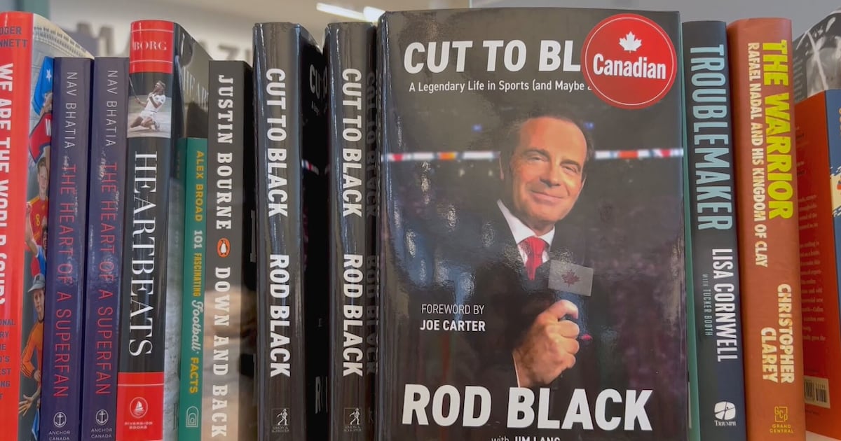 Legendary Canadian sports broadcaster Rod Black highlights his career in new book