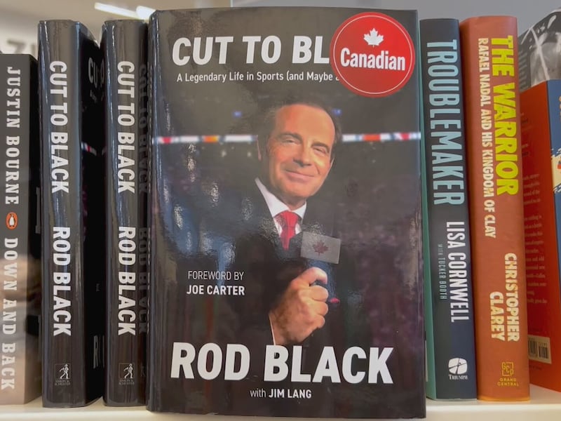 Legendary Canadian sports broadcaster Rod Black highlights his career in new book