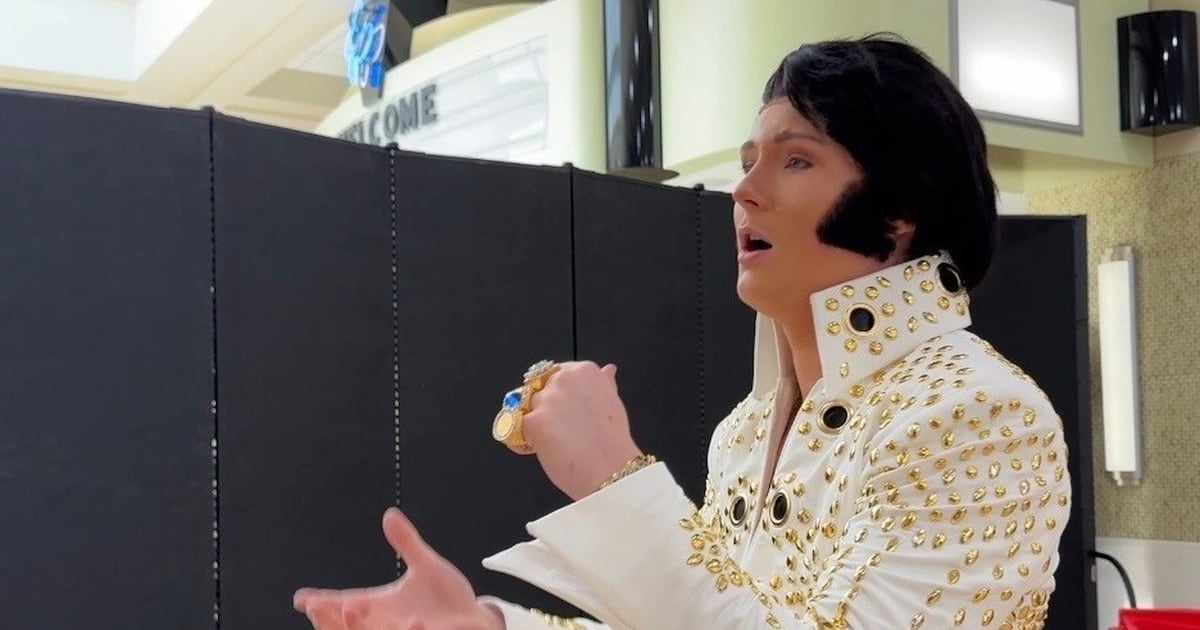 With jumpsuits, wigs and dance moves, these young boys and teens keep Elvis' legacy alive
