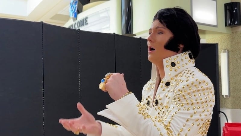 With jumpsuits, wigs and dance moves, these young boys and teens keep Elvis' legacy alive