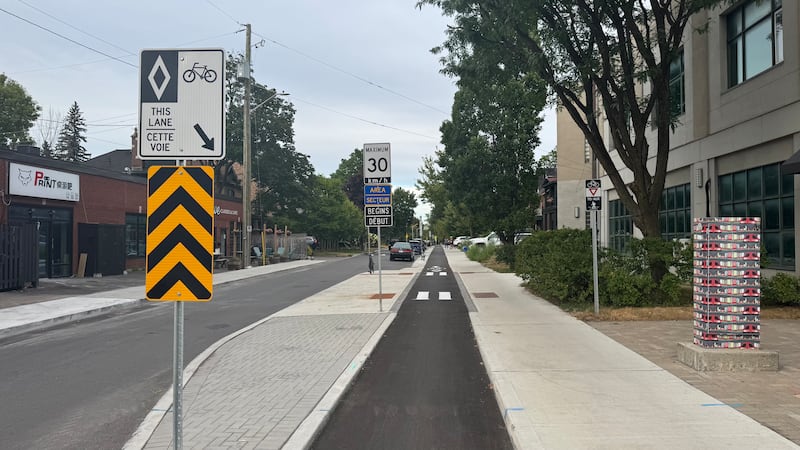 Upgrades to Glebe bike lane cost $30,000