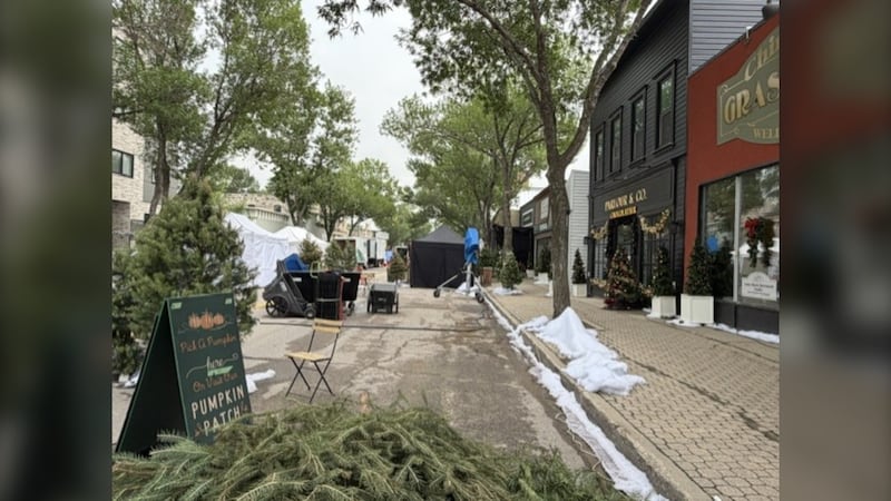 Morden transformed into ‘winter wonderland’ for new Hallmark movie