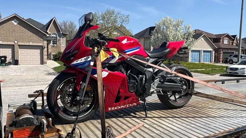 Motorcyclist clocked at 169 km/h in 60 zone on major Barrie road