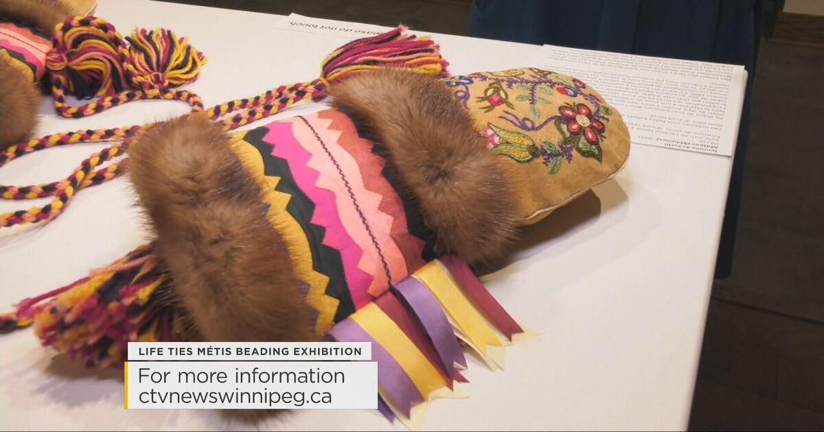 Metis Rope Pattern Métis embroidery showcased – CTVNews