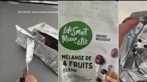 'They didn’t handle it seriously': Ontario mom calls out Metro after finding a blade in kids snack