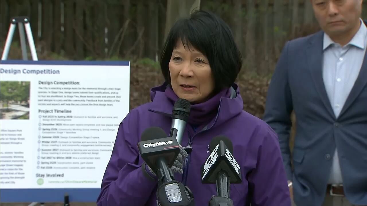 ‘Imagine turning grief into creativity’: Toronto mayor speaks at van attack