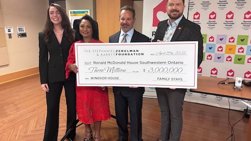 Ronald McDonald House Windsor gets record donation