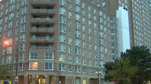 Fire at Thorncliffe Park buildings not yet deemed under control