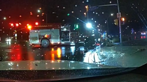 Two tow trucks drivers charged after crashing at Mississauga accident