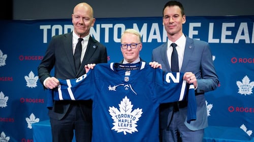 ‘A nice first day at work’: Stellick on Leafs winning draft lottery to begin Chayka-Sundin era