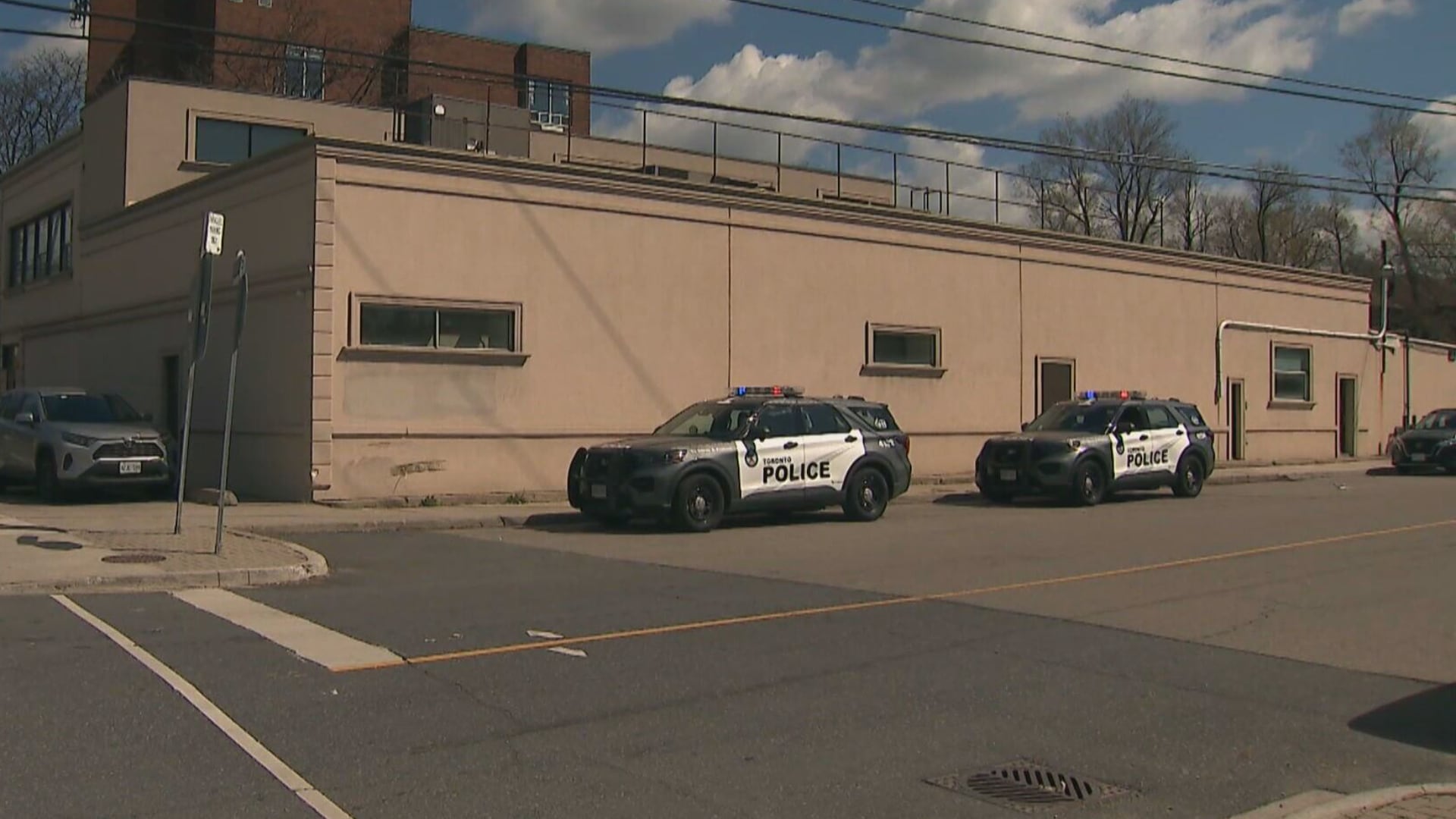Three people shot at with replica firearm outside a North York synagogue