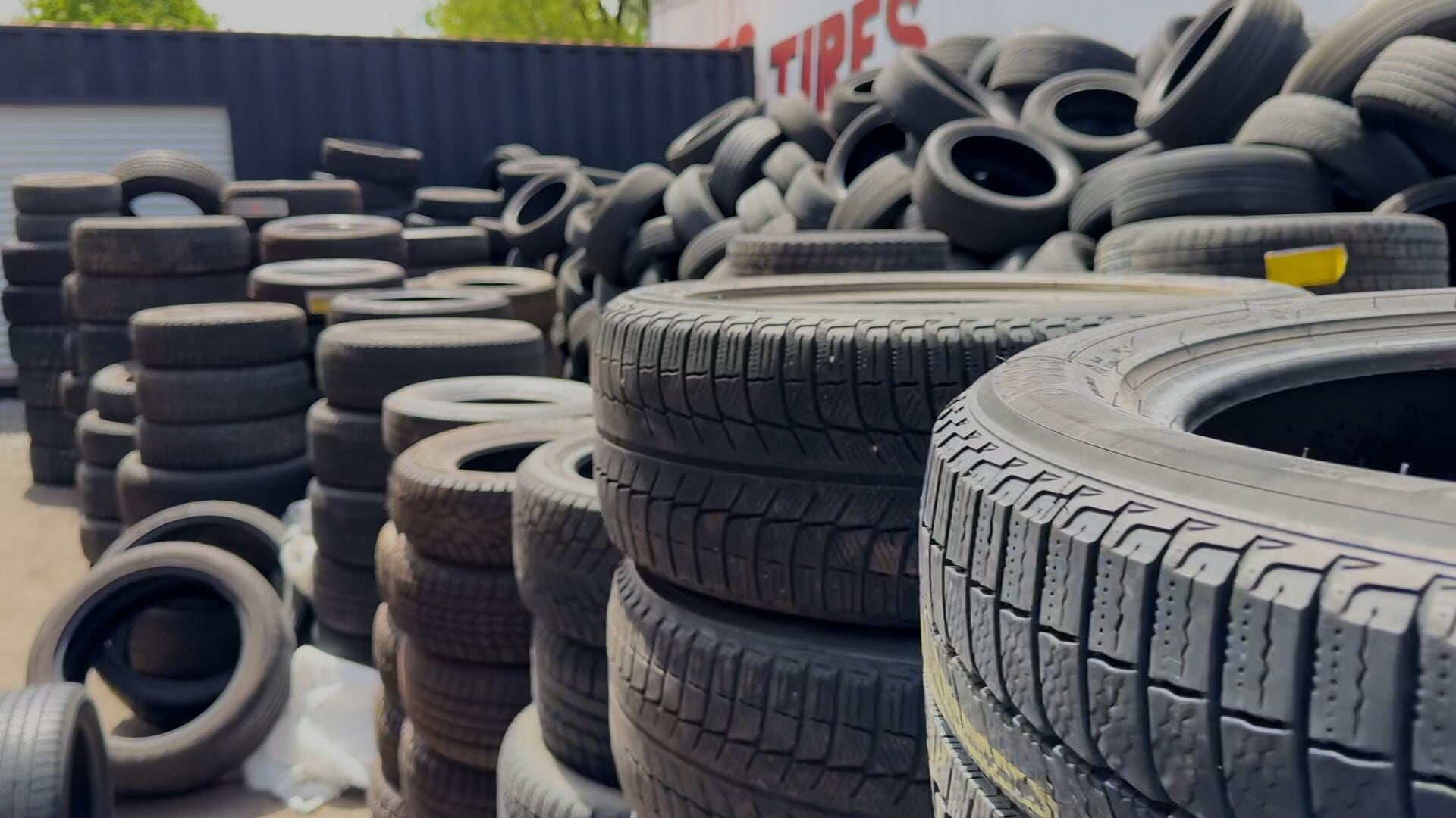 New concerns about fire hazards as tires build up at shops across the provi