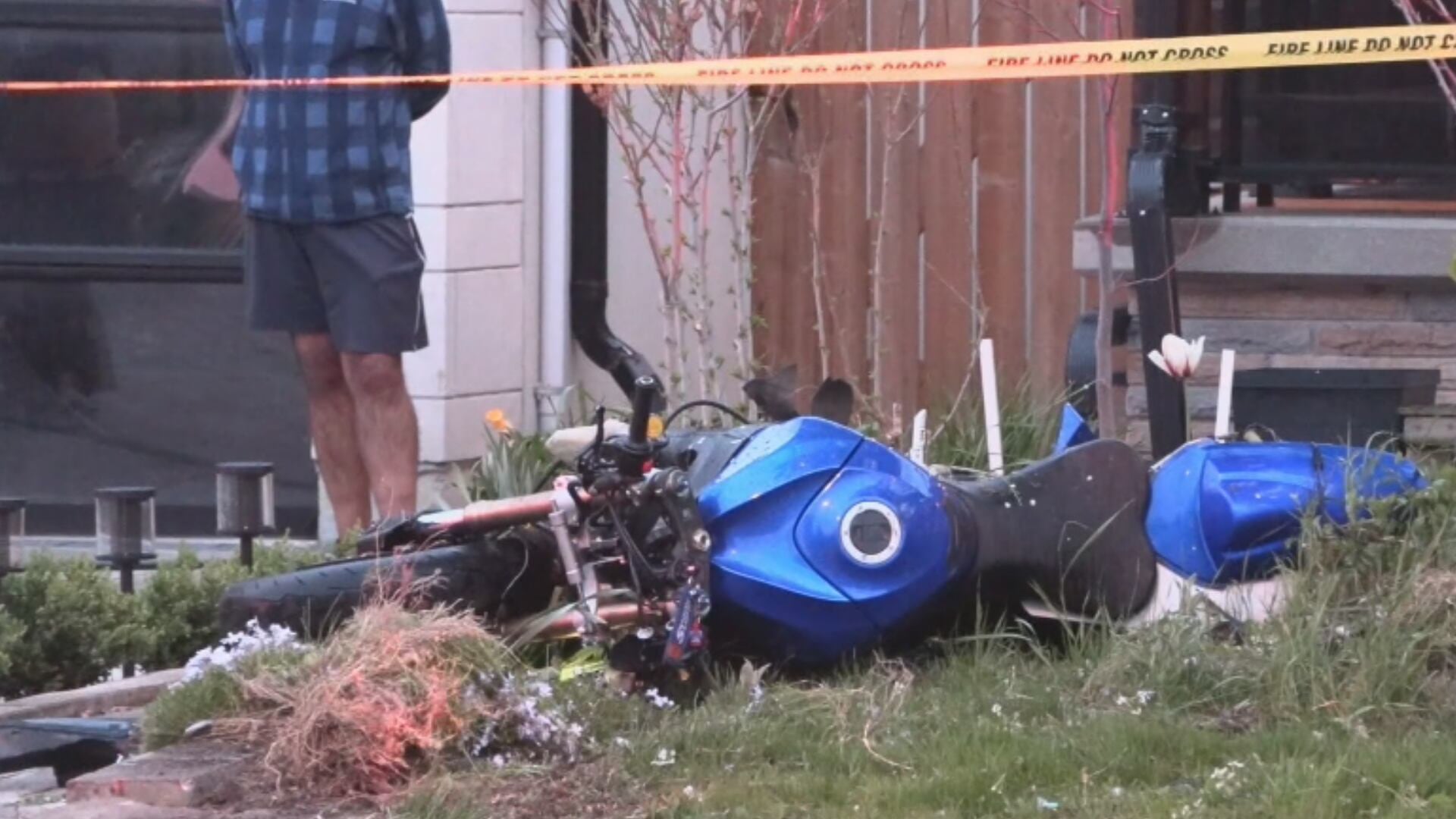 Collision in East York sends motorcyclist to hospital with serious injuries