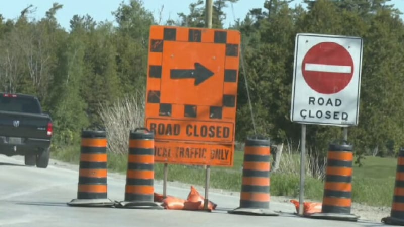 A section of Huronia Road in Barrie's south end will be closed for construction