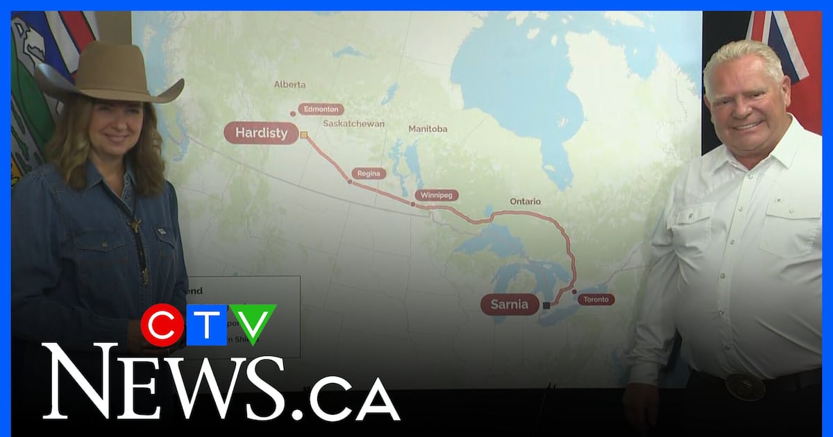 Alberta proposes new oil pipeline through Ontario | CTV News Calgary Noon Update for July 6, 2026