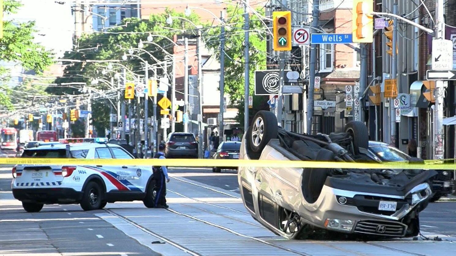 Two people injured in two-vehicle crash near the Annex