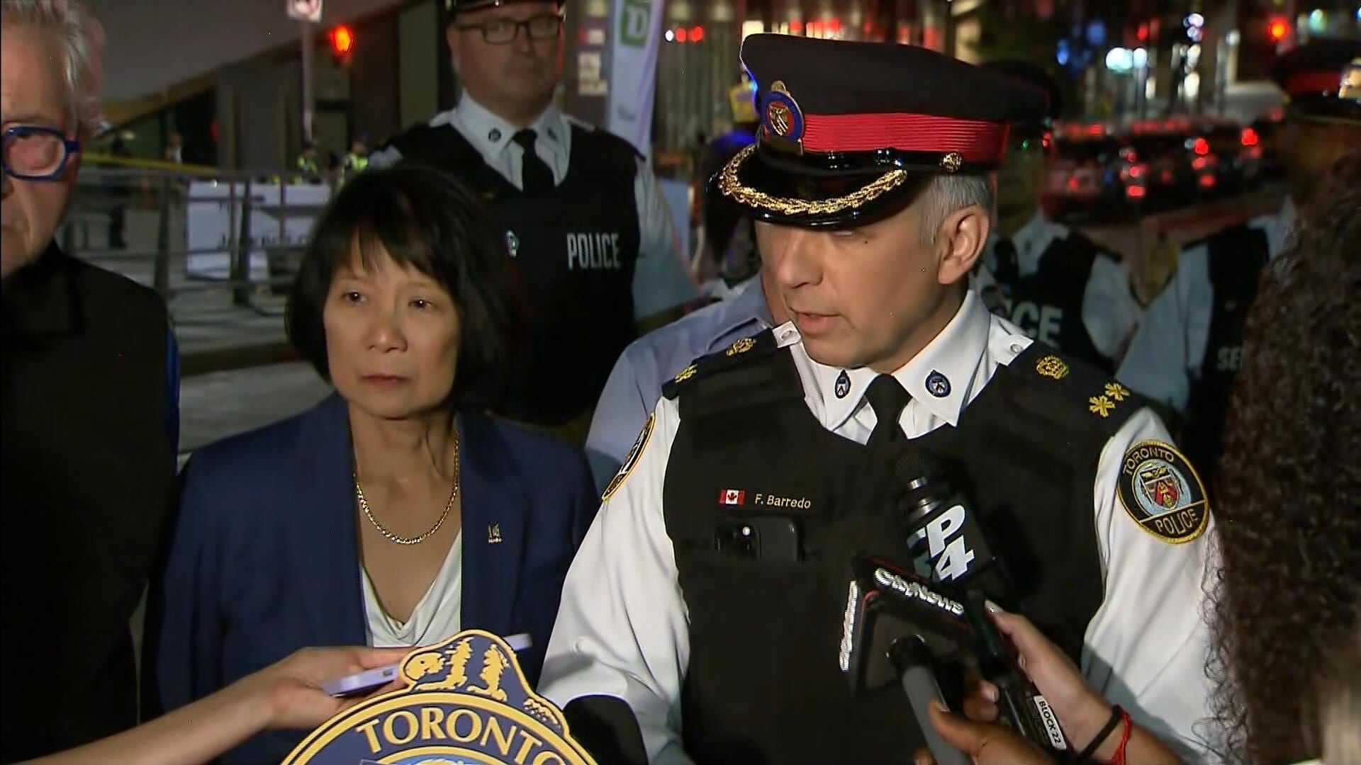 Toronto police speak after deadly gunfire at St. Clair festival: two suspec