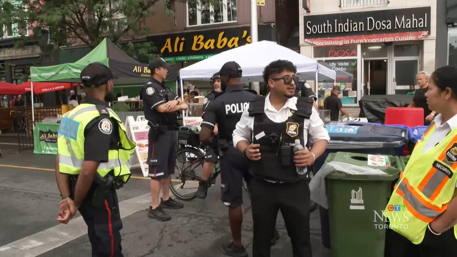 Large police presence for Big on Bloor festival after St. Clair shooting