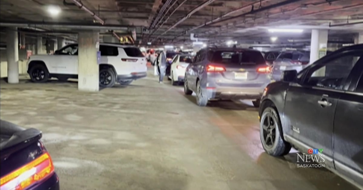Construction causing traffic headaches at RUH parking garage - CTV News