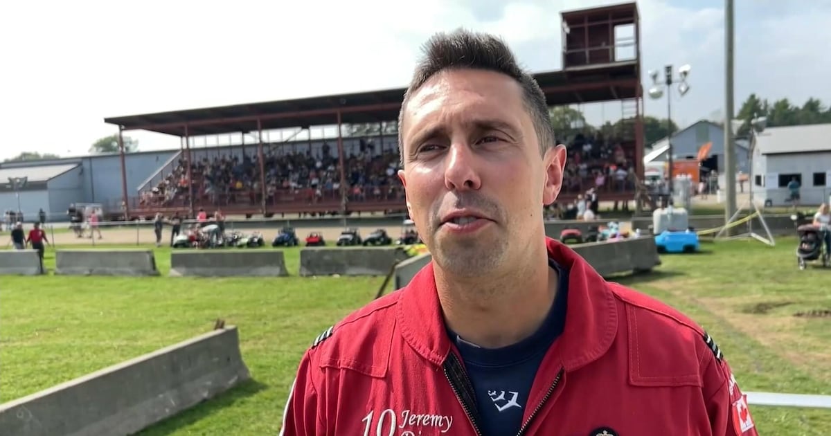 Snowbirds farewell tour flies over Spencerville - CTV News