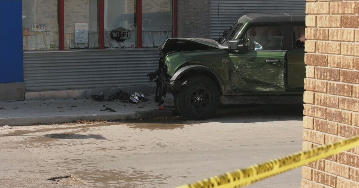 Winnipeg man nearly struck by fleeing car - CTV News
