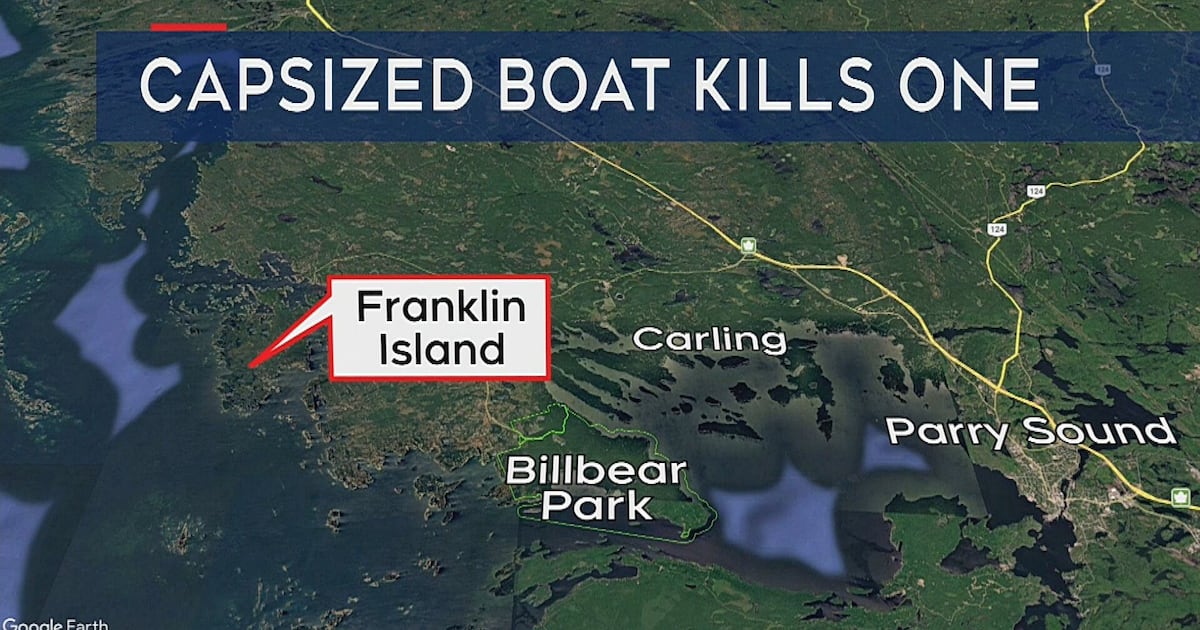 California man dies after boat capsizes in Georgian Bay
