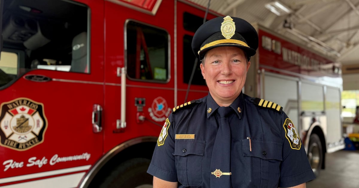 Waterloo’s new fire chief makes history - CTV News