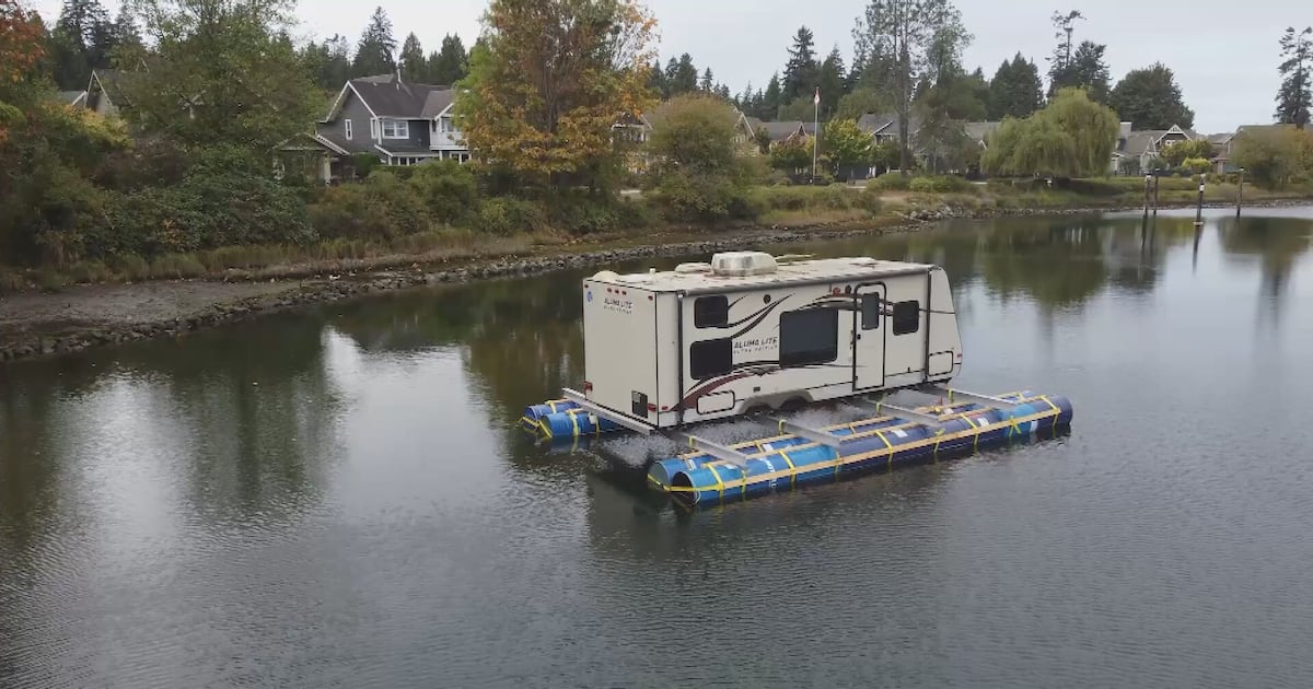 Owner of floating RV on river speaks out