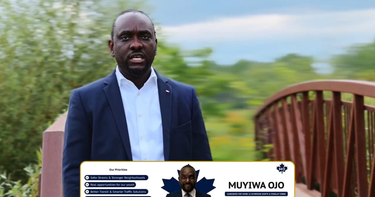 Councillor candidate: Muyiwa Ojo