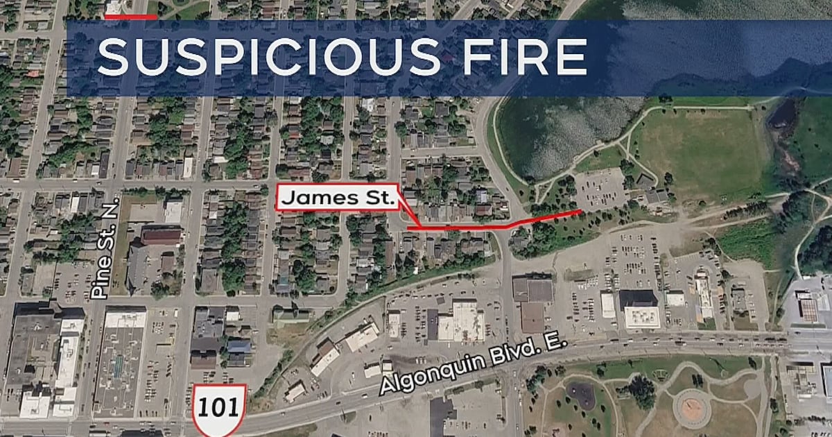 Timmins police investigate suspicious early morning fire - CTV News