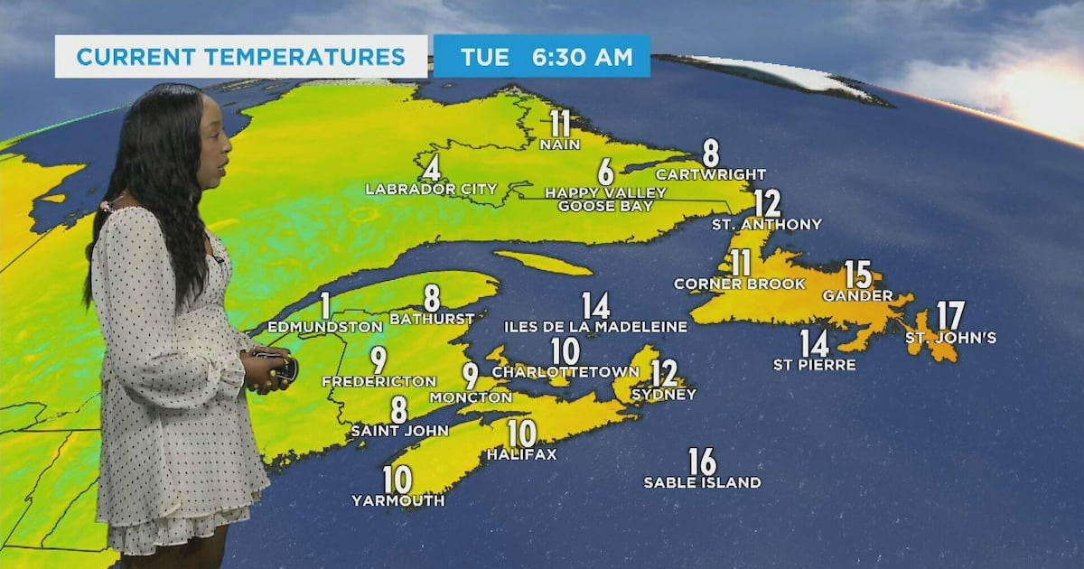 A sunny day ahead: Your Morning Atlantic weather - CTV News