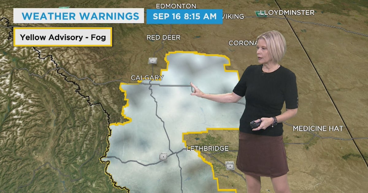 Warming up a bit in Calgary on Wednesday - CTV News