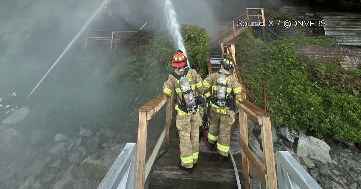 Fire burns home in Deep Cove - CTV News