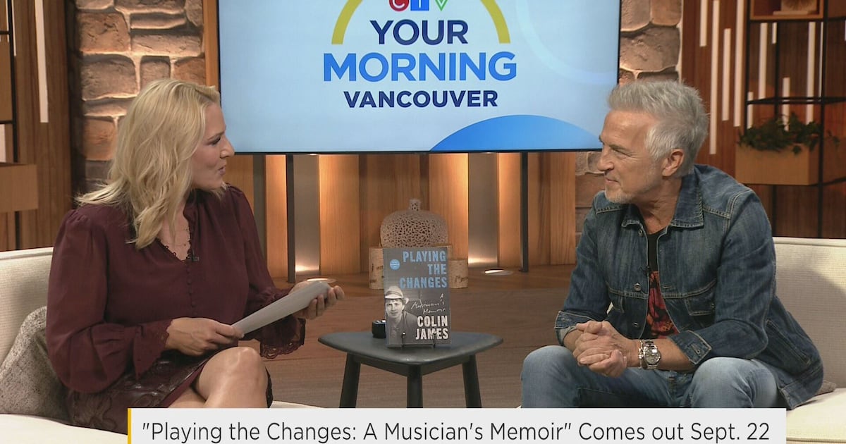 Colin James releases new memoir - CTV News
