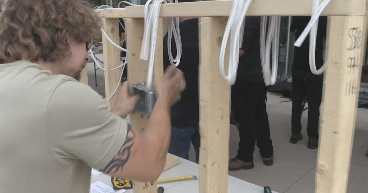 Teens get a taste of skilled trades in hands-on introduction - CTV News