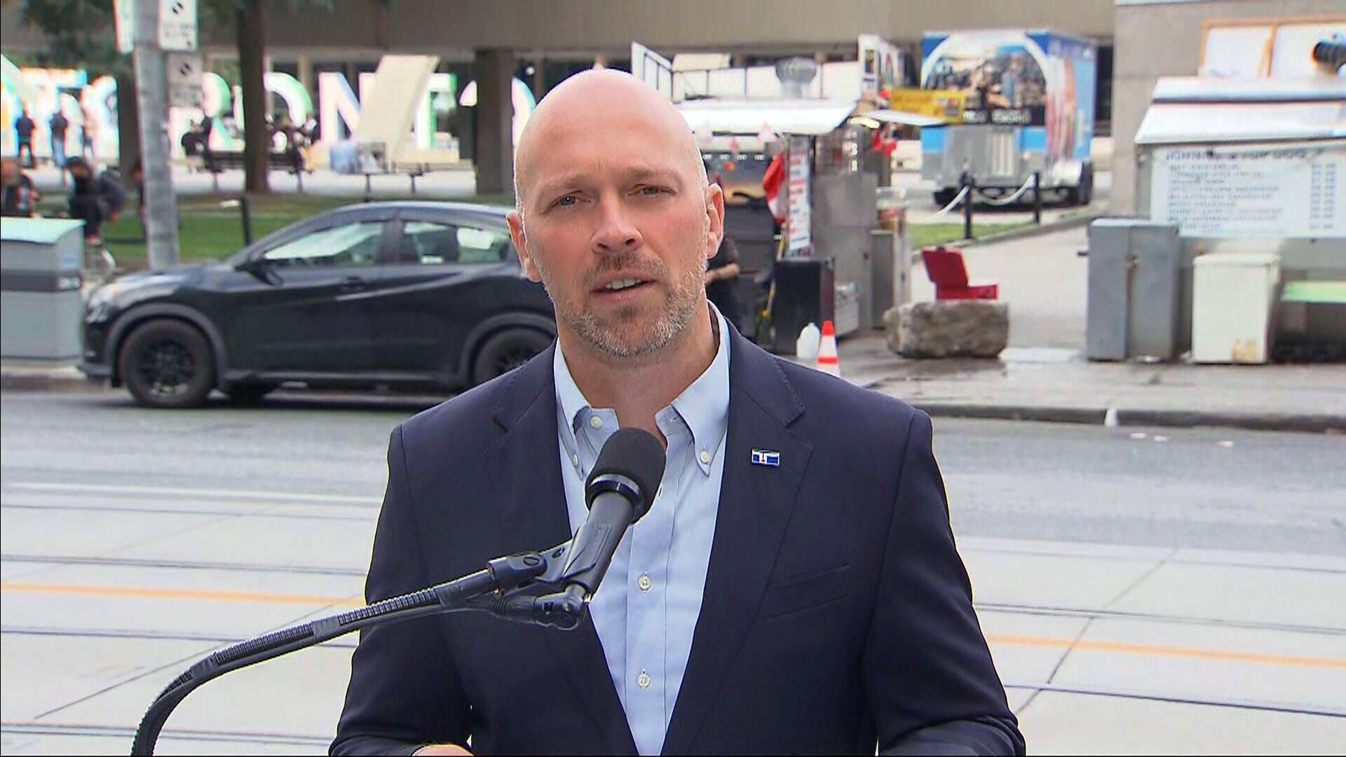 Brad Bradford makes announcement on city budget, what he would do differently