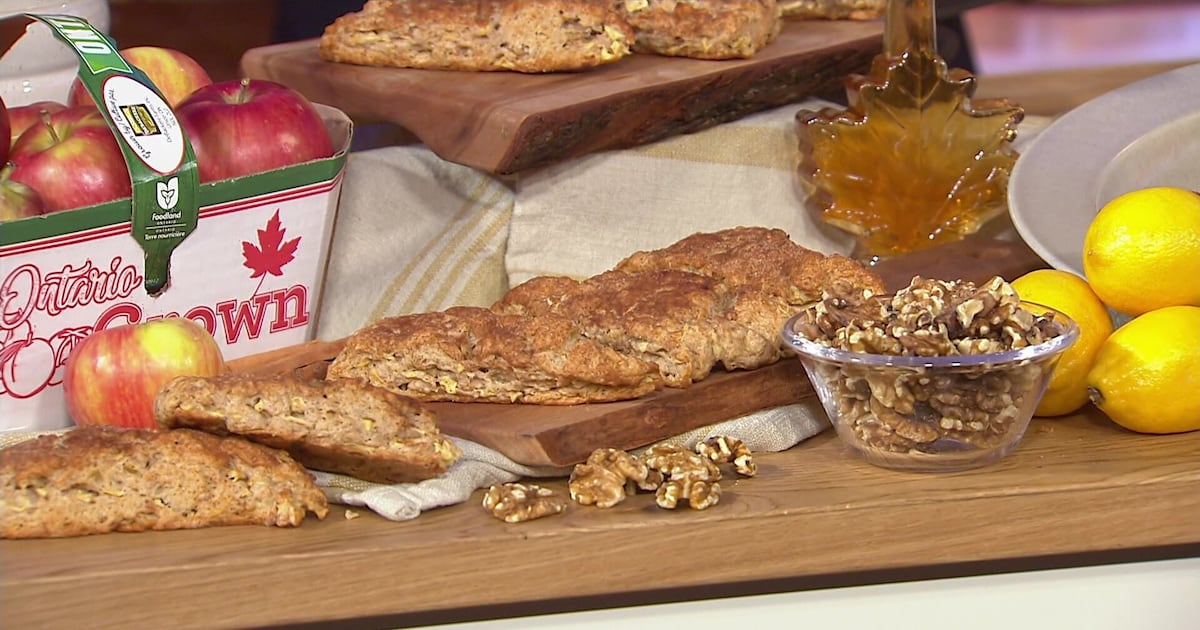 Meal Prep Mondays: Apple cinnamon walnut scones - CTV News