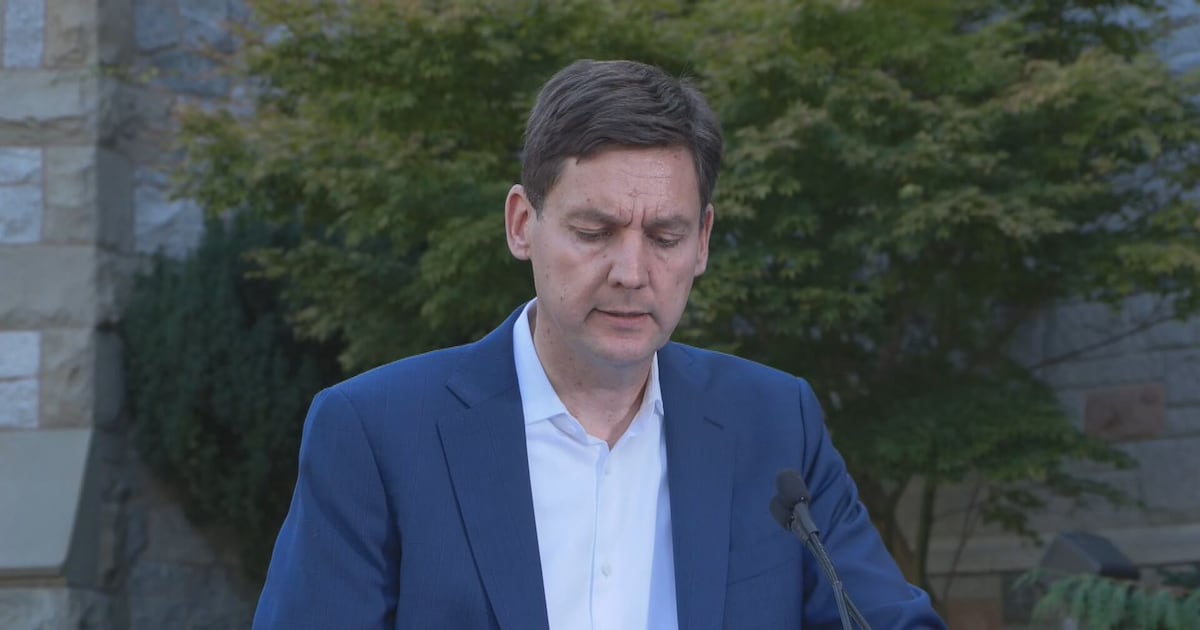 Extended: David Eby announces B.C. election call - CTV News