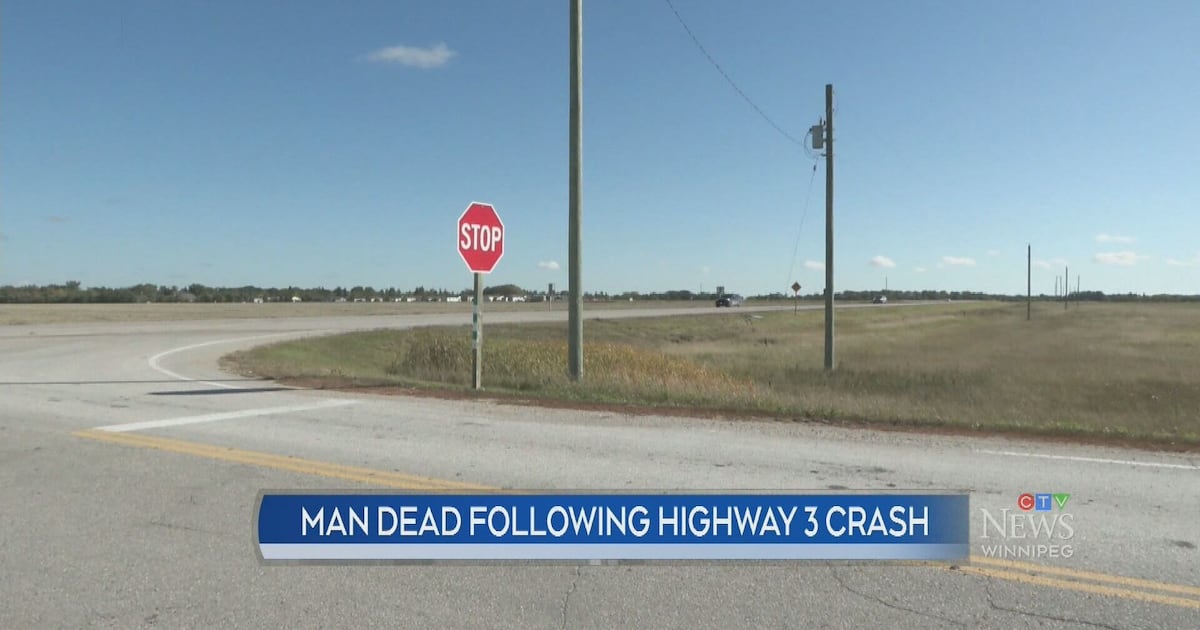 Man dead following Highway 3 crash - CTV News