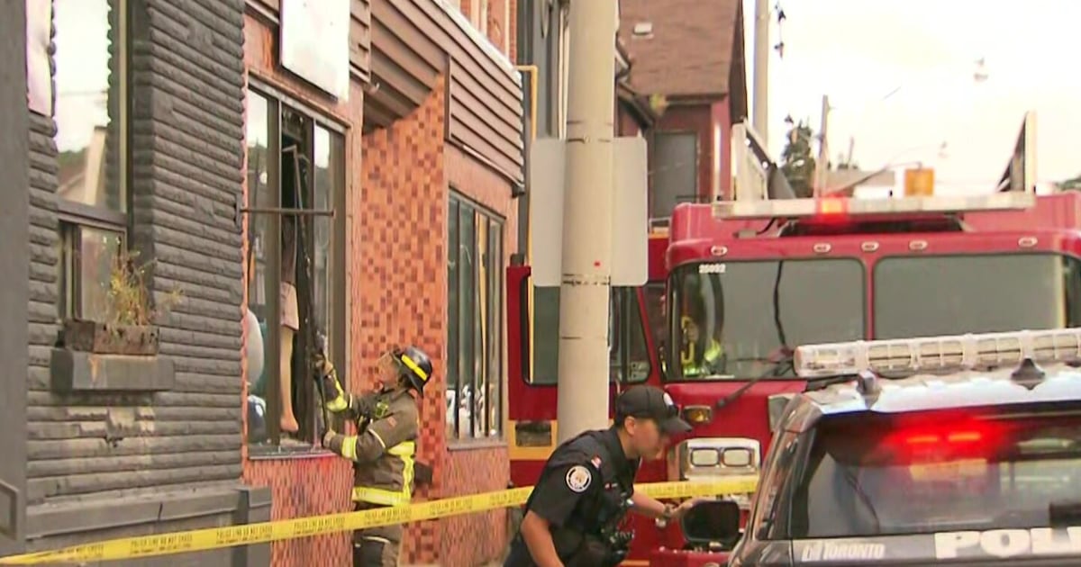 Police investigate fire at Hells Angels retail shop - CTV News
