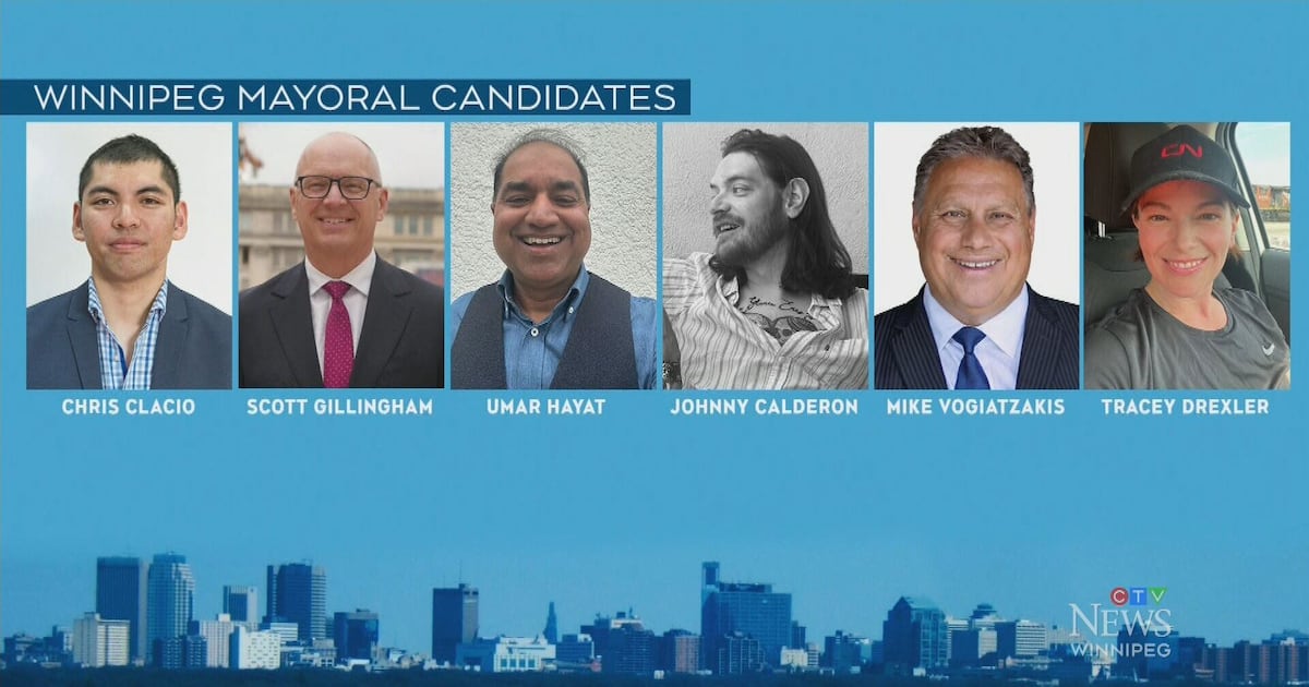 12 candidates for mayor in Winnipeg - CTV News