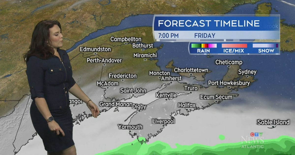 Maritime weather forecast for Sept. 24 - CTV News