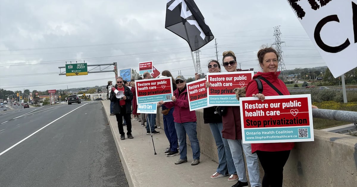 Health care rally against privatization – CTVNews