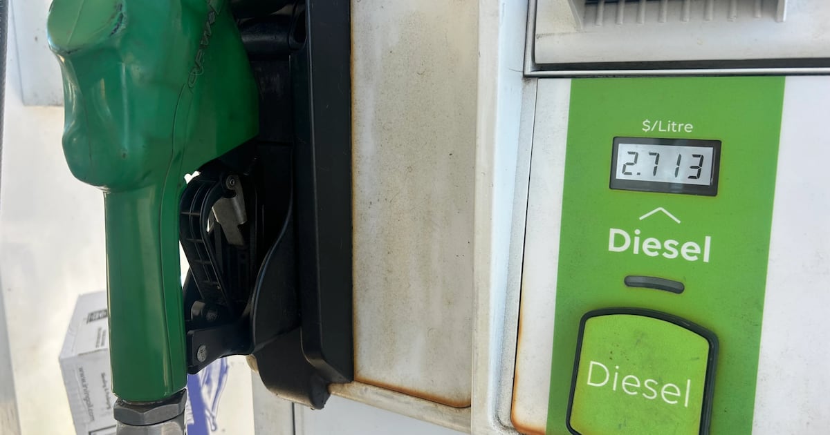 Price of diesel down slightly in the Maritimes - CTV News