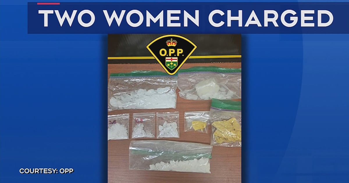 Two women charged after OPP drug bust in Temiskaming Shores - CTV News