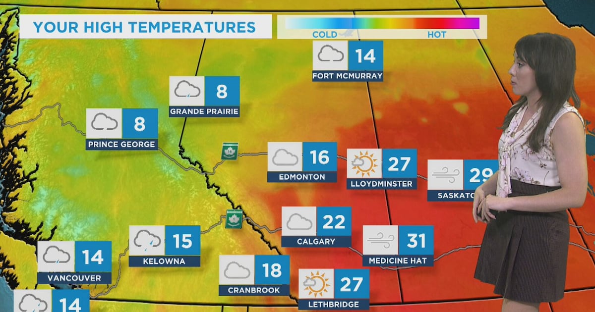 Cool weekend ahead for Calgary - CTV News