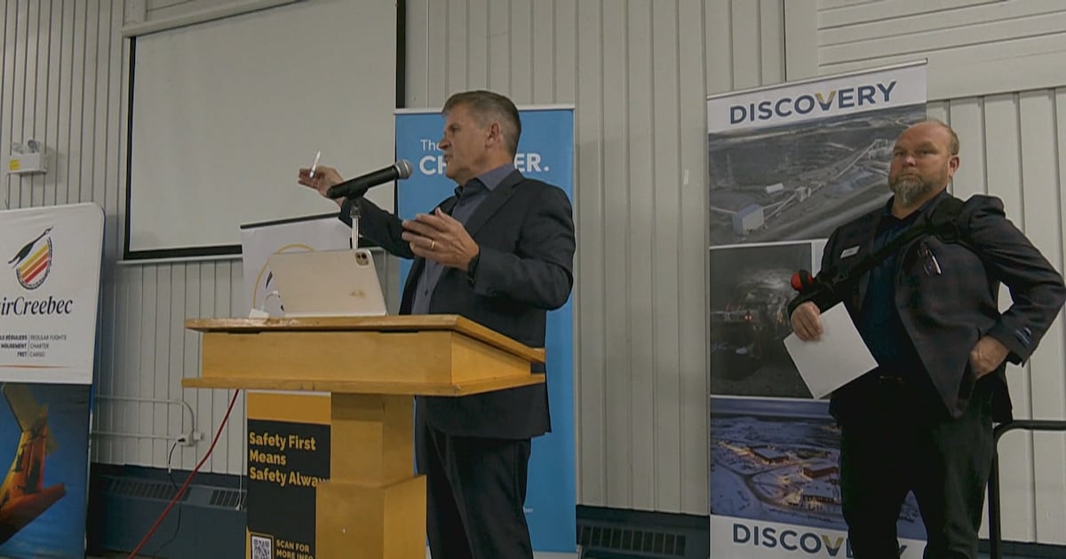 Discovery Mining CEO outlines billions in Timmins investments - CTV News