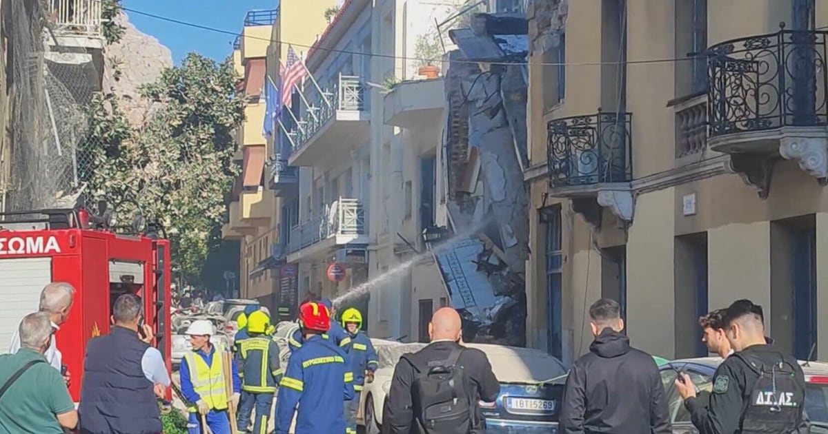 Aftermath of explosion in Greece that led to house collapse - CTV News